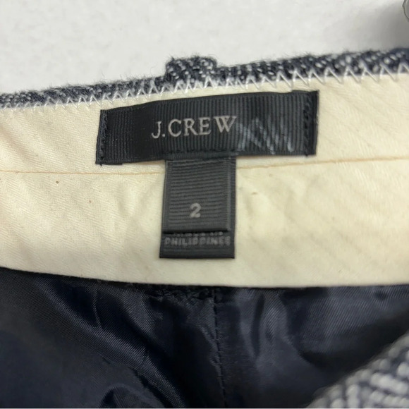 J Crew Linen Viscose Trouser pants 2 Textured - Picture 3 of 7